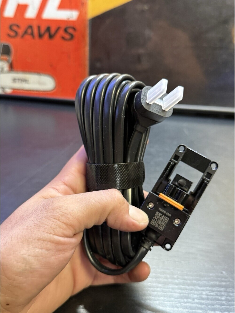 Ring Camera Plug-In Power Cord Black Replacement Cable